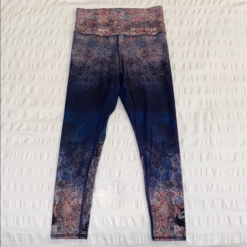 Evolution & Creation multiprint yoga leggings
